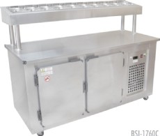 Refrigerated Counter with Top Spice Cooler